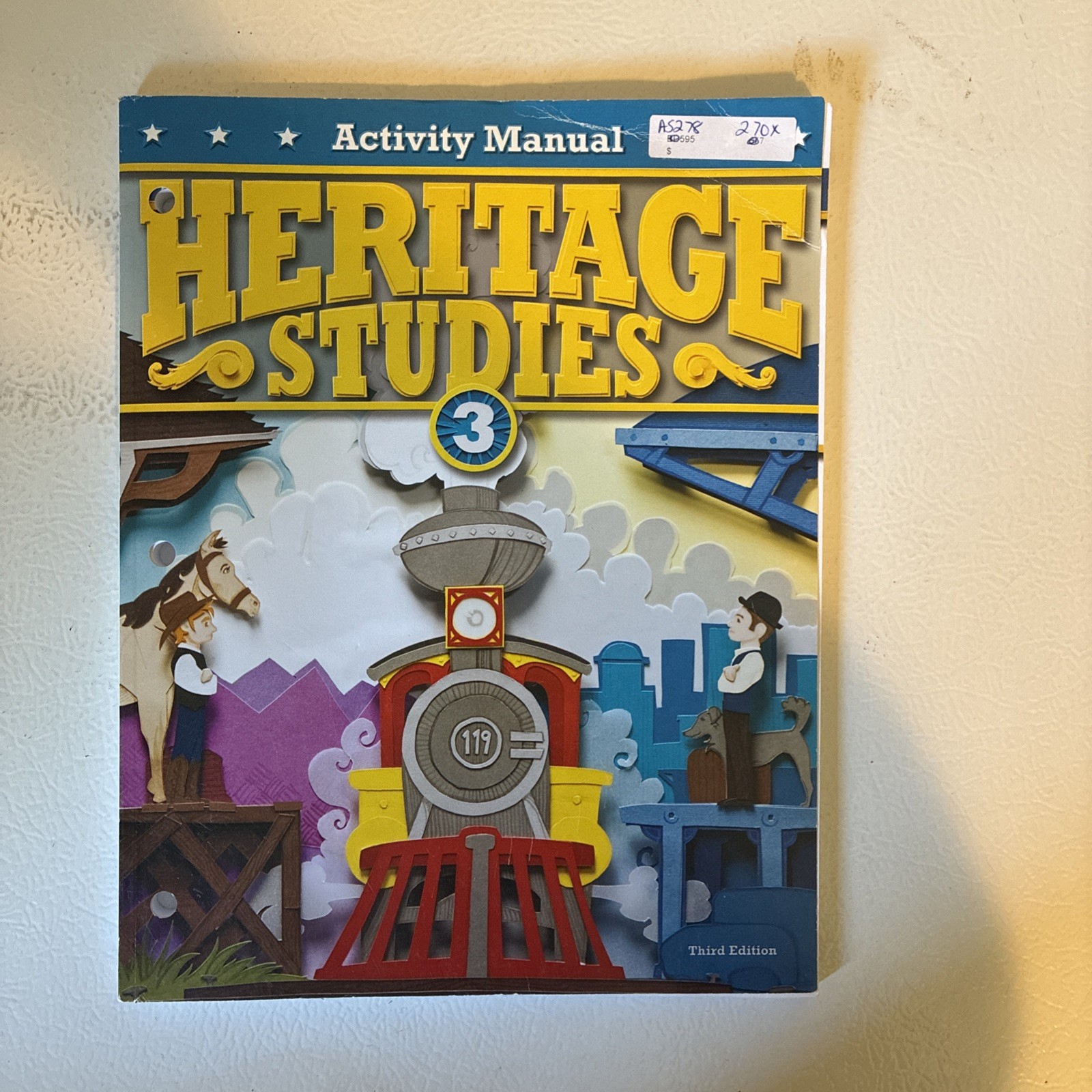 BJU Heritage Studies 3 Student Activity Manual – Third Edition, 3rd Grade