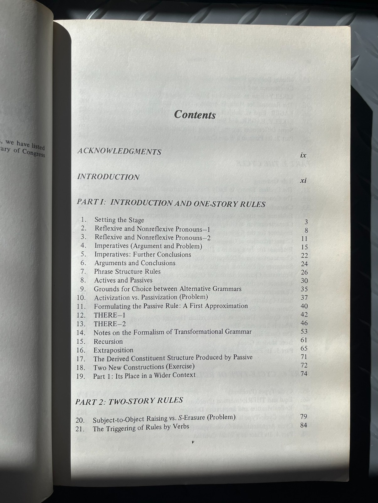 Syntactic Argumentation & the Structure of English by Soames & Perlmutter (1979)