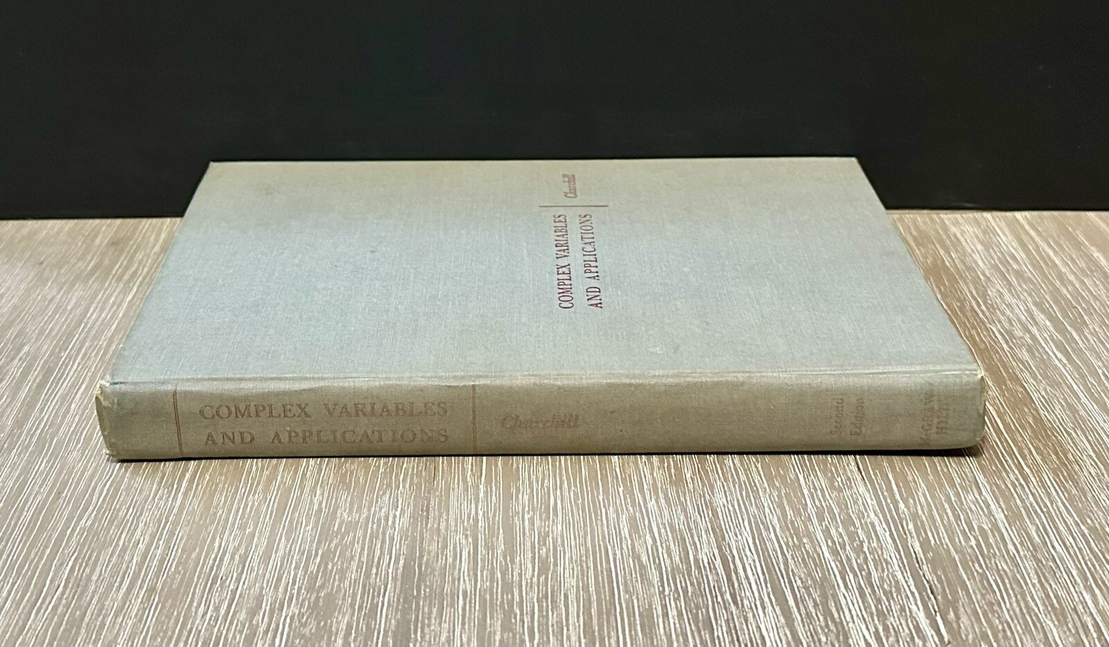 Complex Variables and Applications by Ruel V. Churchill 1960 HC/2nd Edition