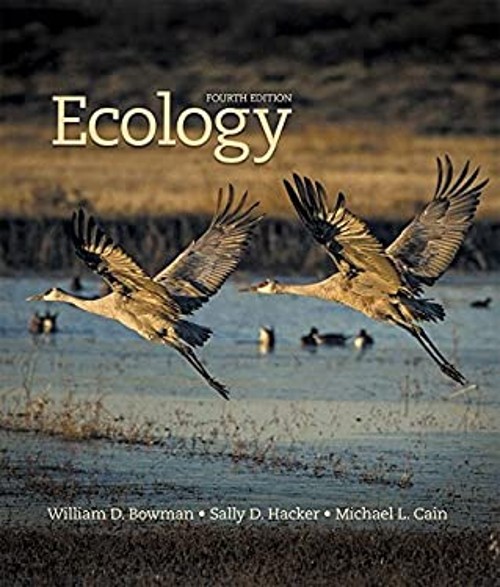Ecology Hardcover Michael L., Bowman, William D., Hacker, Sally D