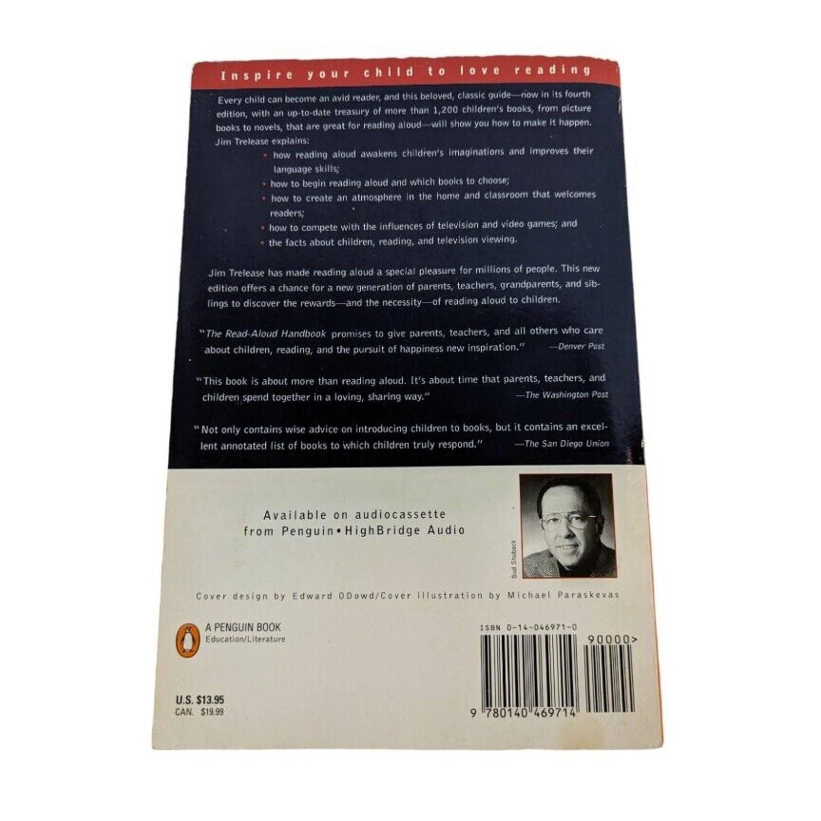 The Read-Aloud Handbook by Trelease, Jim, 4th Edition, Signed By Author