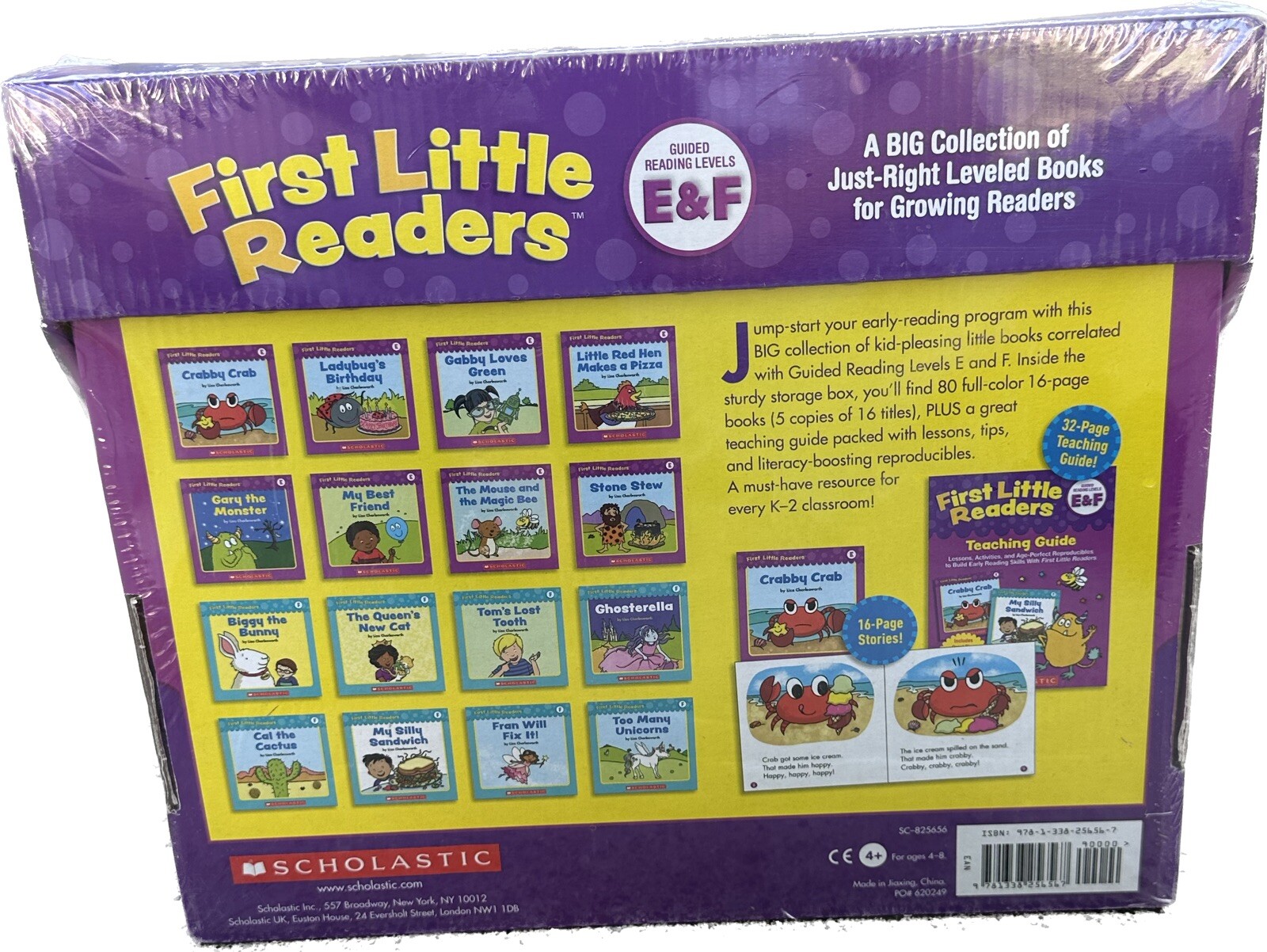 Scholastic First Little Readers Level E-F Paperback 80/Set (9781338256567)