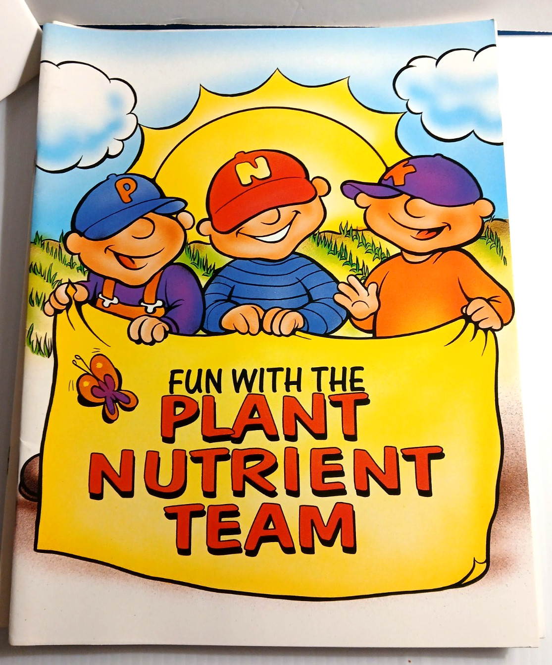 Mixed Lot of Fun With The Plant Nutrient Team Activity Books Elementary Middle