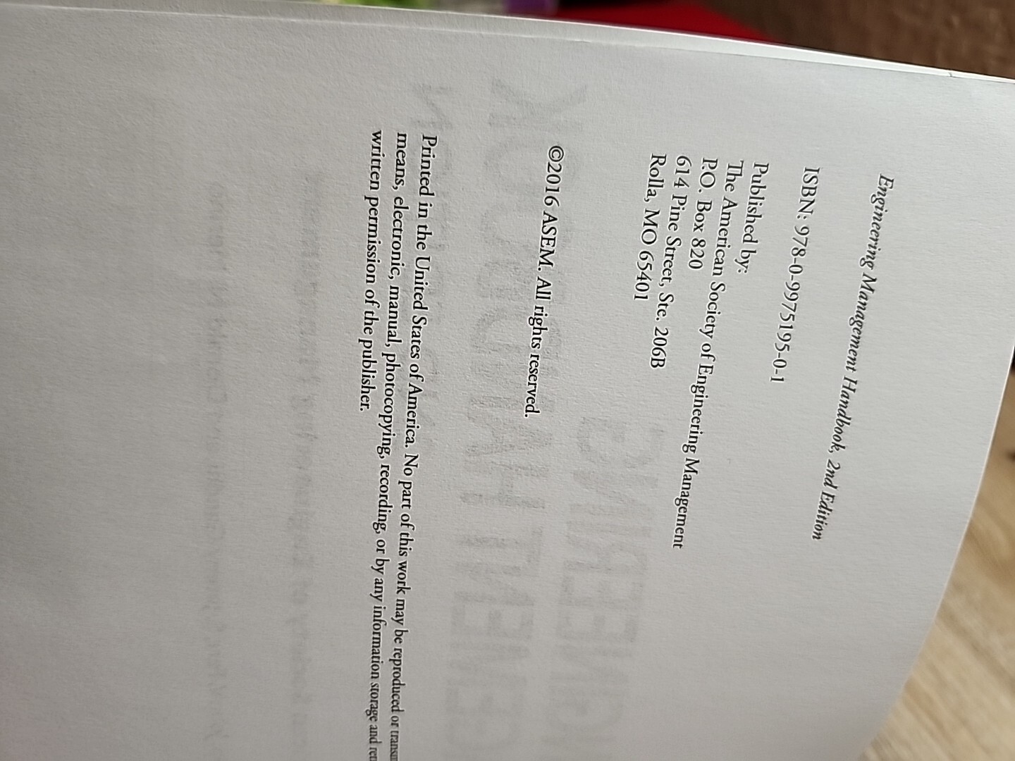 The Engineering Management Handbook, 2nd Edition Paperback + Certification Guide