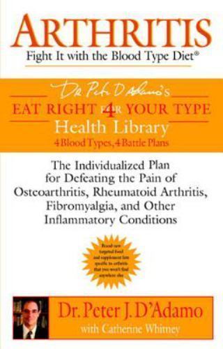 Arthritis: Fight it with the Blood Type Diet: The Individualized Plan for…