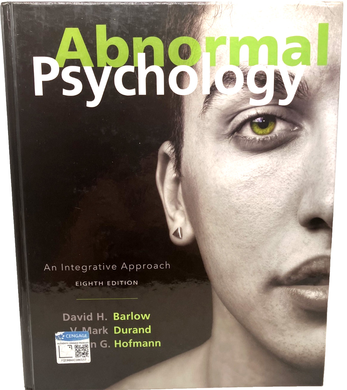 Abnormal Psychology: An Integrative Approach by David Barlow: very good