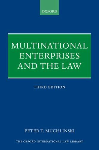 Multinational Enterprises and the Law, Hardcover by Muchlinski, Peter T.; Rog…