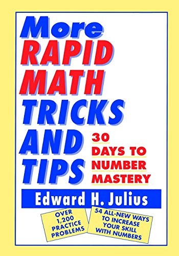 More Rapid Math Tricks and Tips: 30…, Julius, Edward