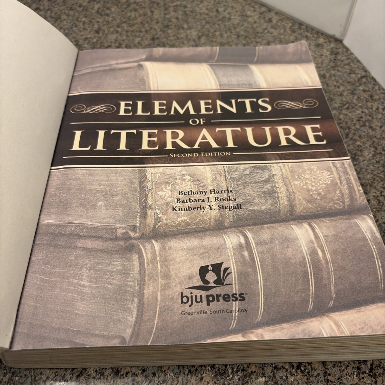 BJU Press Elements of Literature Second Edition Student Textbook