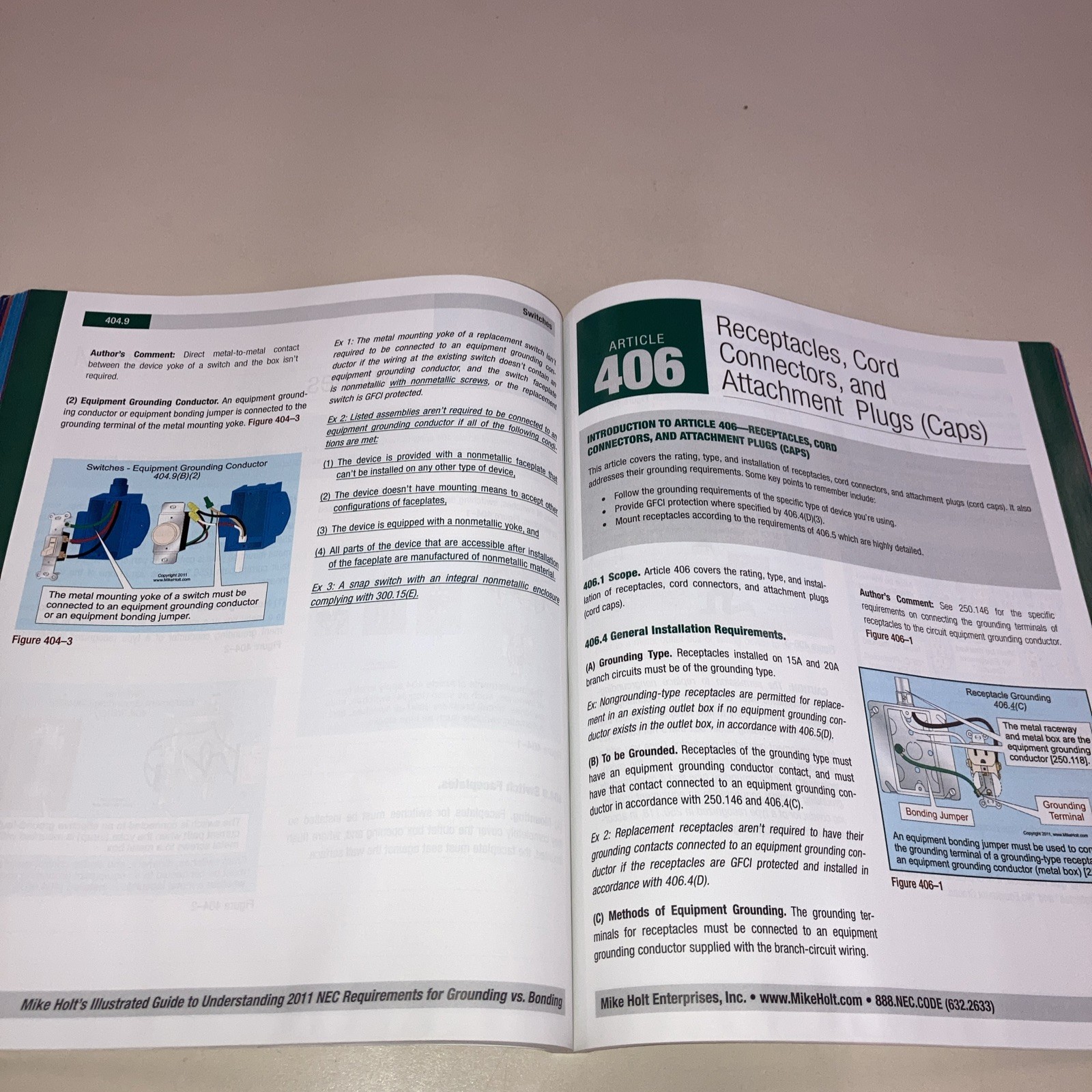 Mike Holt’s Illustrated Guide to Understanding Grounding vs Bonding 2010 NEC