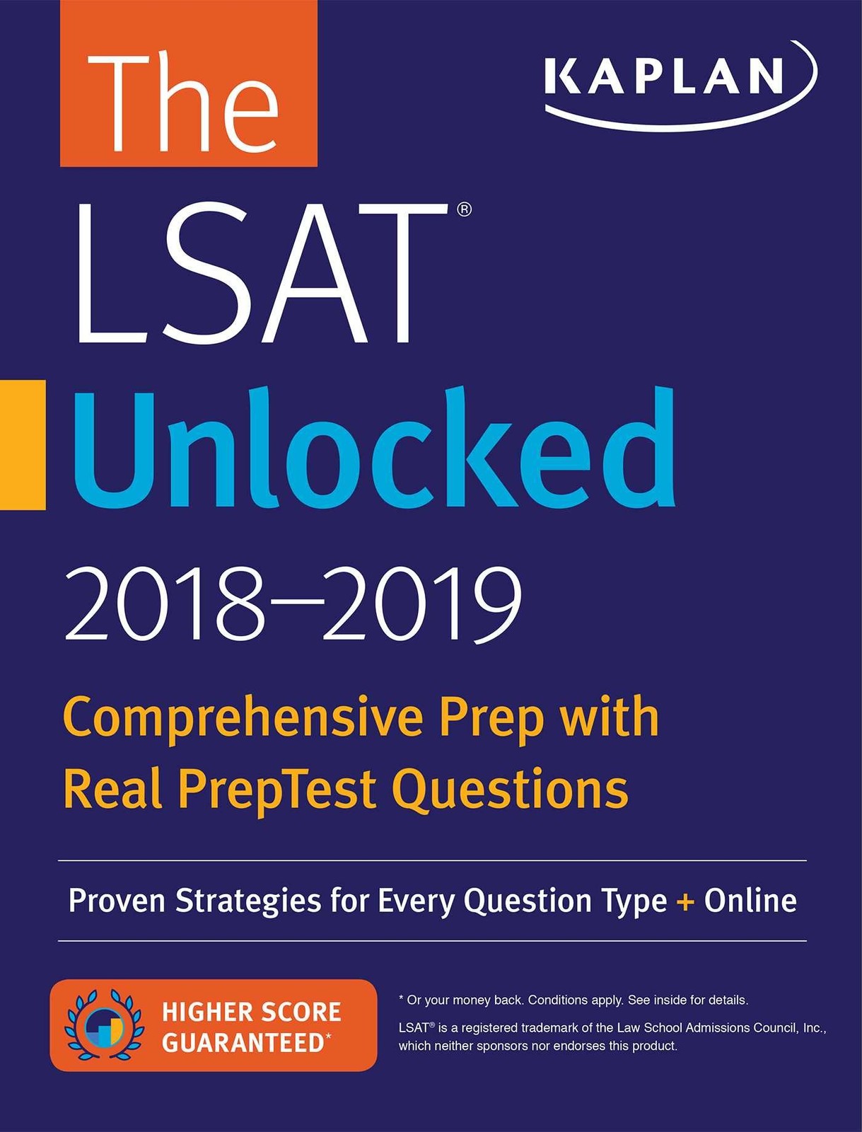 LSAT Unlocked 2018-2019: Proven Strategies For Every Question Type + Online (Ka,