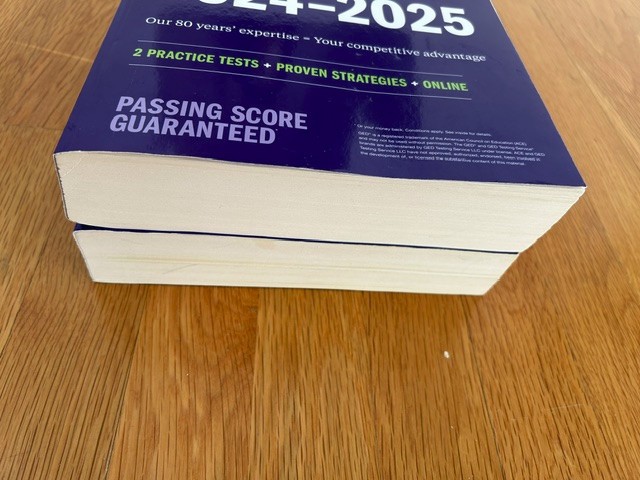 GED Test Prep & Test Prep PLUS 2024-2025 ISBN 9781506290461 & 9781506290447