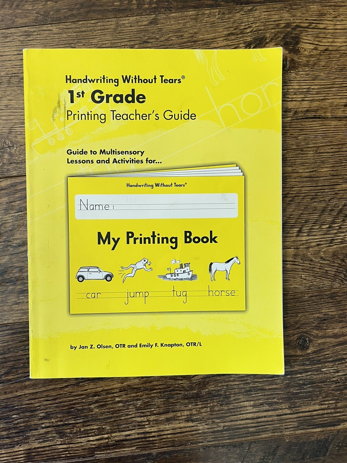1st Grade Printing Teacher’s Guide by Jan Z. Olsen and Emily F. Knapton…