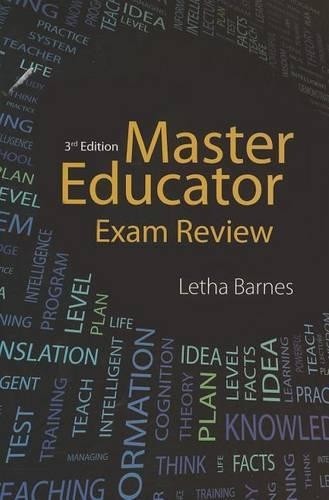 Letha Barnes Exam Review for Master Educator, 3rd Editio (Paperback) (UK IMPORT)