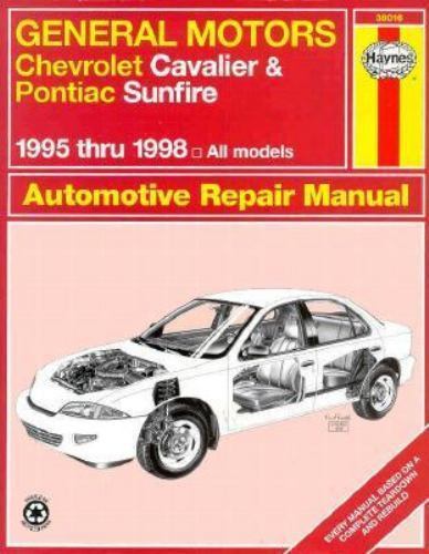 General Motors Chevrolet Cavalier and Pontiac Sunfire Automotive Repair…