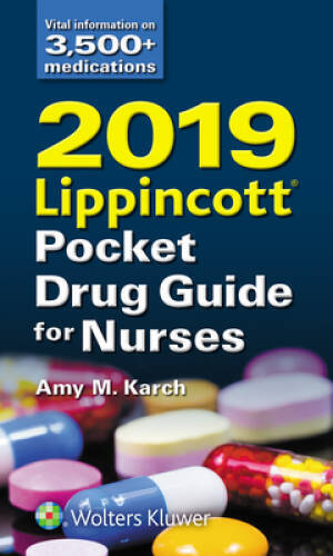 2019 Lippincott Pocket Drug Guide for Nurses – Paperback – VERY GOOD
