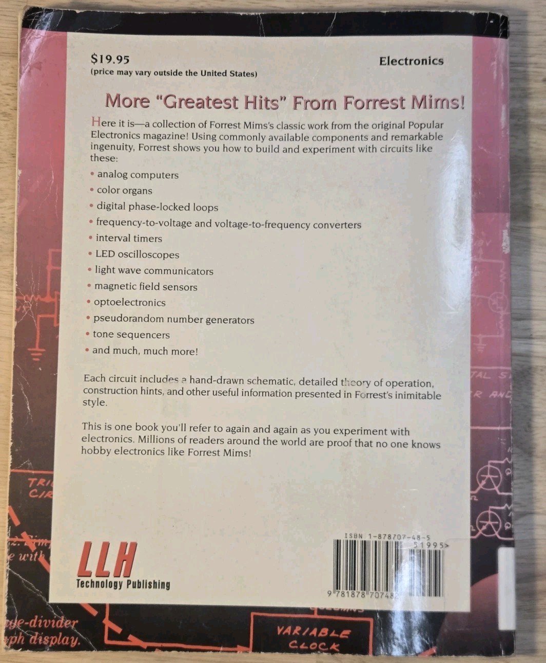 VINTAGE The Forrest Mims Circuit Scrapbook Vol 1 – DIY Electronics Lab Guide