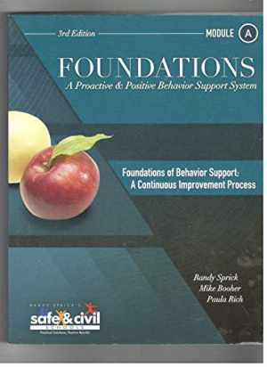 Foundations A Proactive Positive Behavior Support – Unknown Binding – Very Good