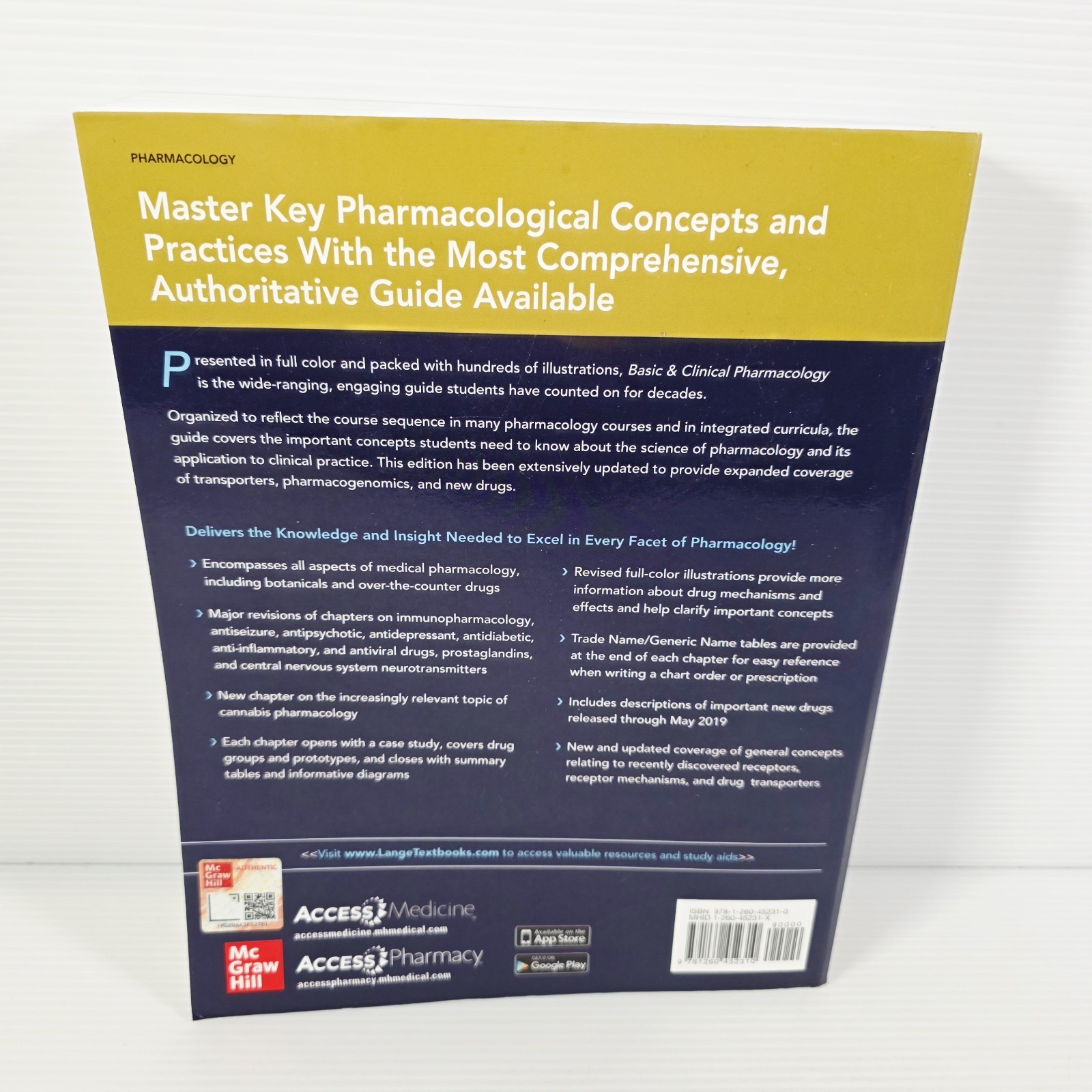 Basic and Clinical Pharmacology 15e – Paperback By Katzung, Bertram – Book