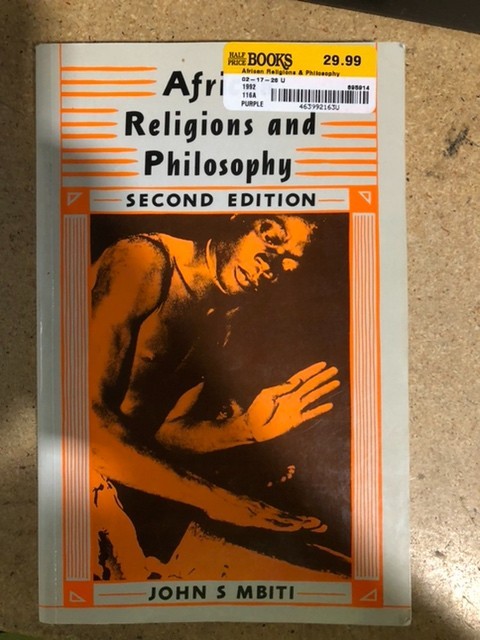 African Religions and Philosophy by John S. Mbiti (1992, Trade Paperback)