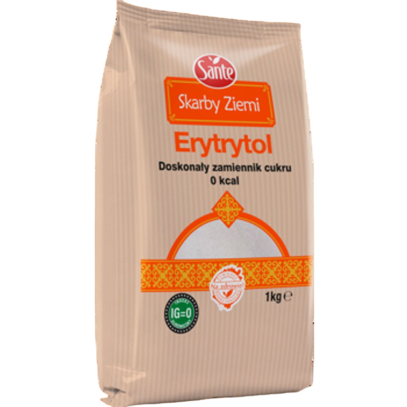 5900617048875 SANTE Skarby Ziemi Erytrytol 1kg SANTE Sp. Z O. O. (dawniej SANTE