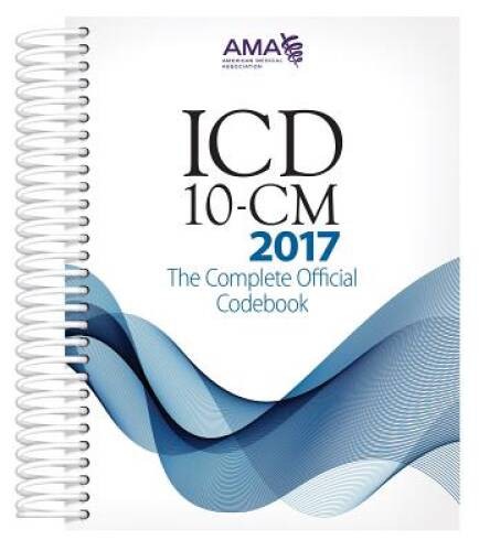 ICD-10-CM 2017 The Complete Official Code Book (Icd-10-Cm the Comple – VERY GOOD
