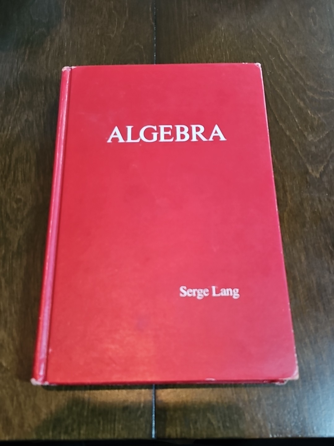 1971 Serge Lang Algebra. Hardcover Good Condition Addison Wesley 4177
