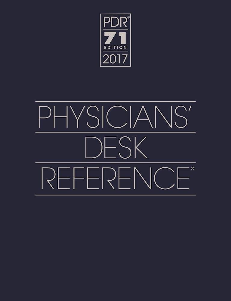 Physicians’ Desk Reference 2017