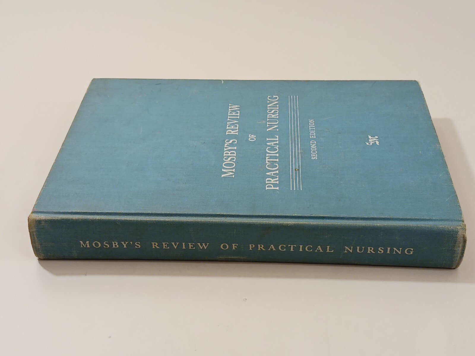 Mosby’s Review of Practical Nursing Hardback 2nd Edition 1957 Vintage Rare