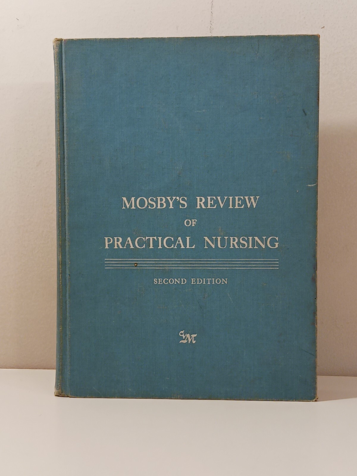 Mosby’s Review of Practical Nursing Hardback 2nd Edition 1957 Vintage Rare