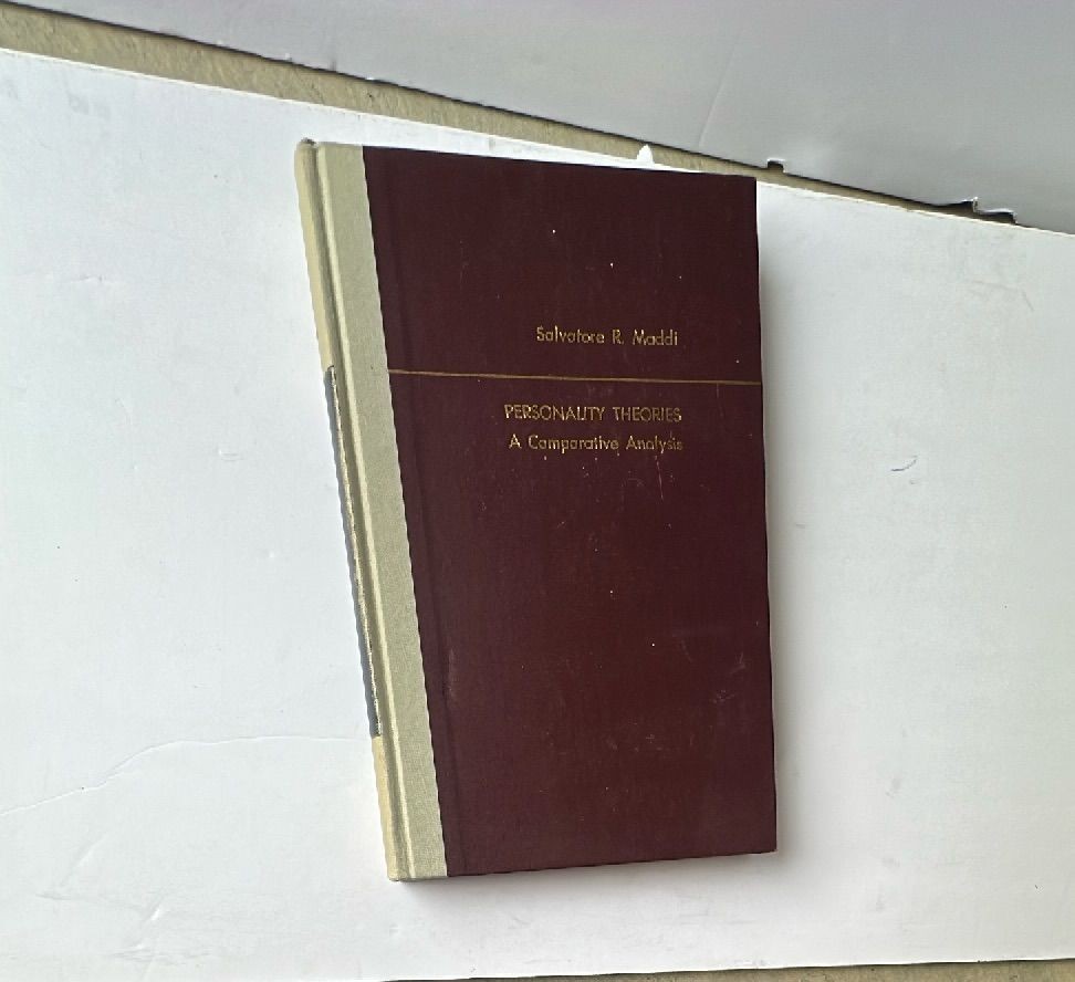Personality Theories A Comparative Analysis Salvatore Maddi 1968 Dorsey Press Ha