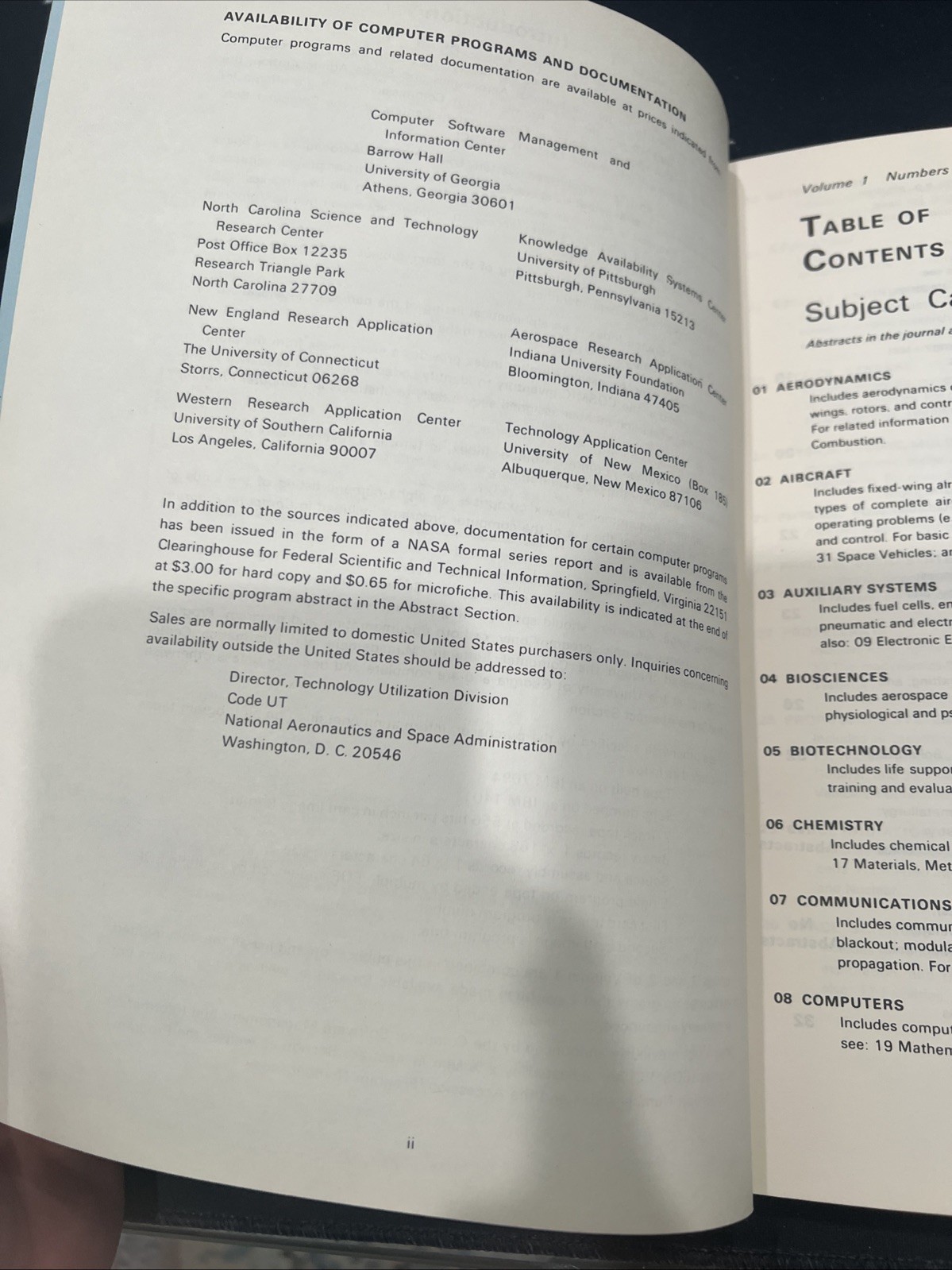 Computer Program Abstracts By NASA July 15 1969 vol 1 No 1/2 Combined. Rare!