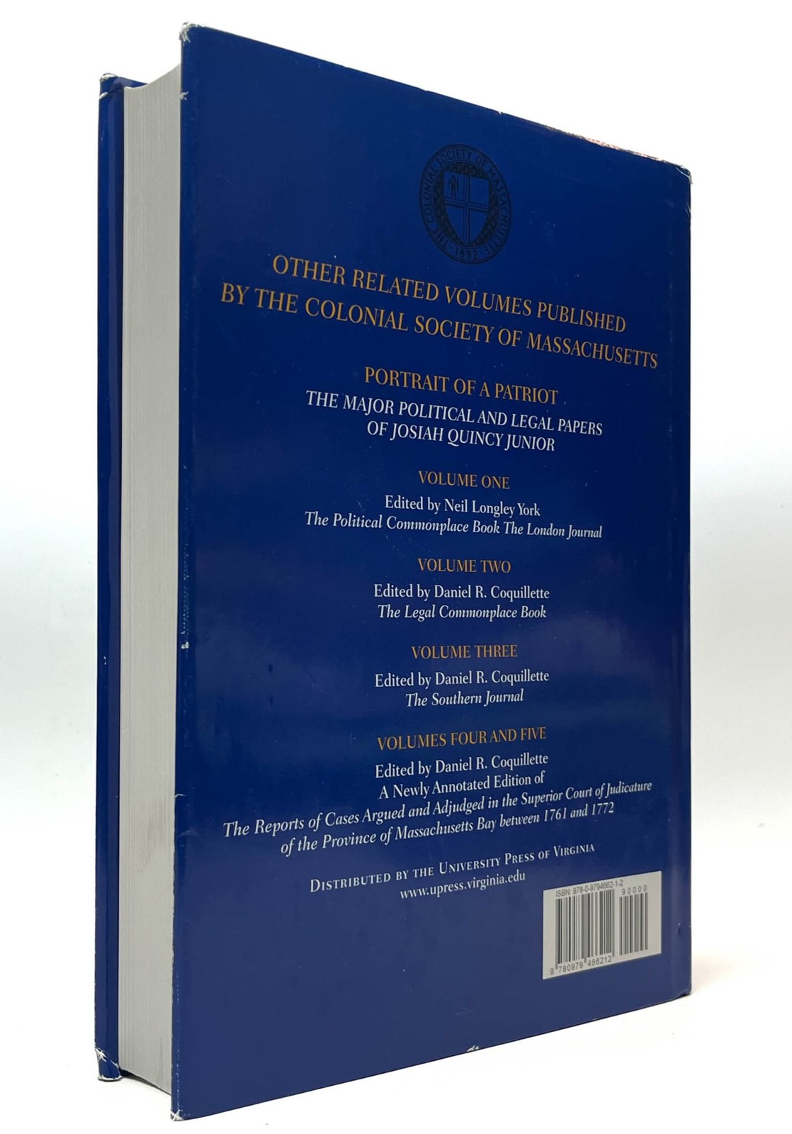 The Papers of Francis Bernard: Governor of Colonial Massachusetts, 1760–1769 (..