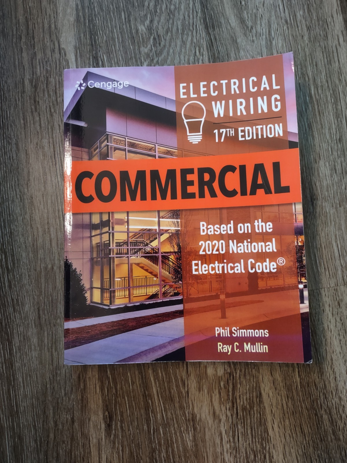 Cengage Electrical Wiring Commercial 17th by Simmons & Mullin w/ Prints/Drawings