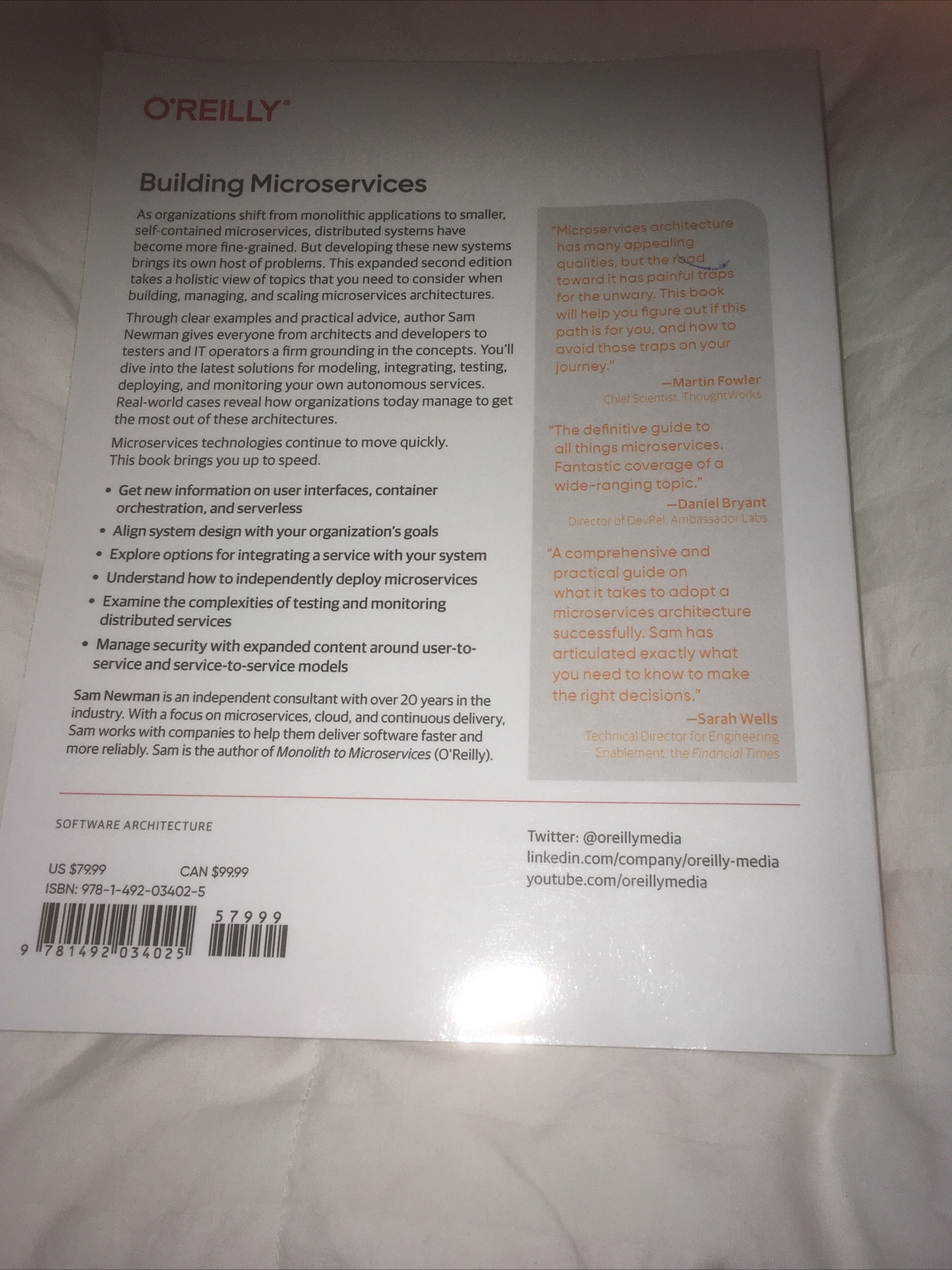 Building Microservices : Designing Fine-Grained Systems by Sam Newman (2021,…