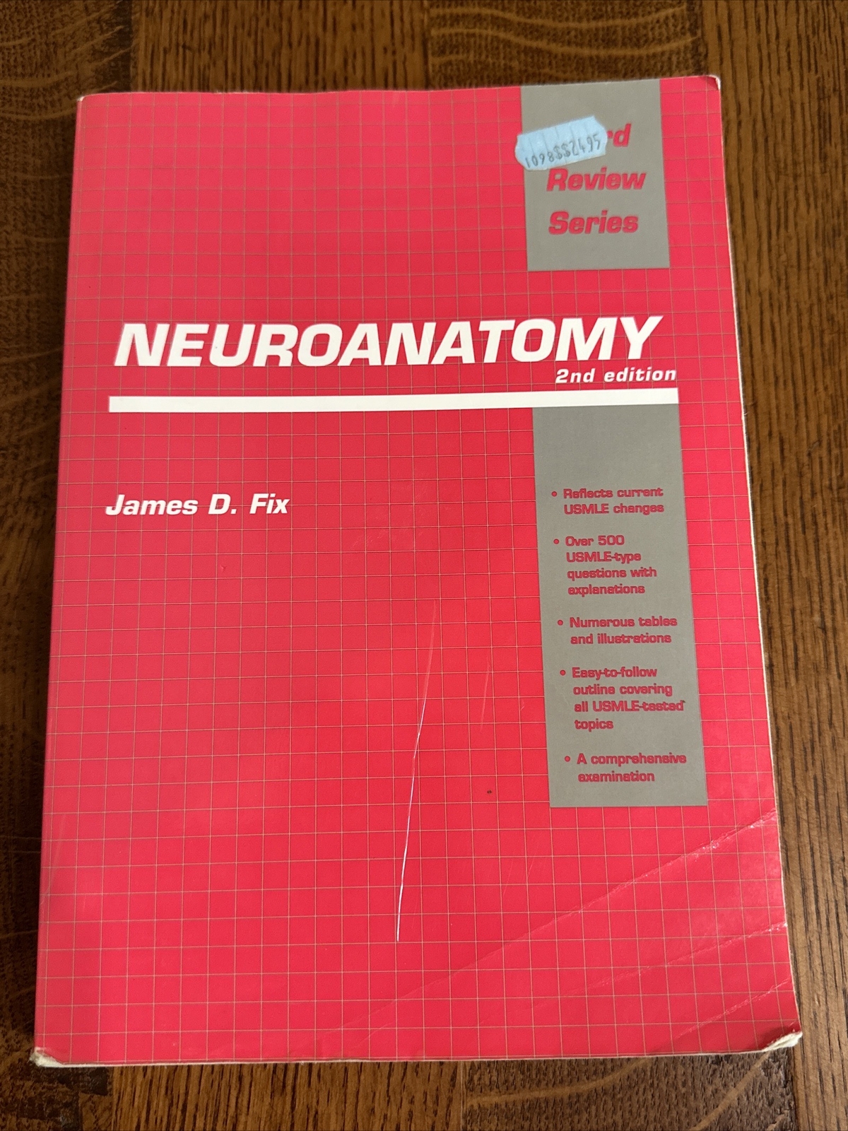 Board Review Ser.: Neuroanatomy by James D. Fix (1994, Trade Paperback, Revised