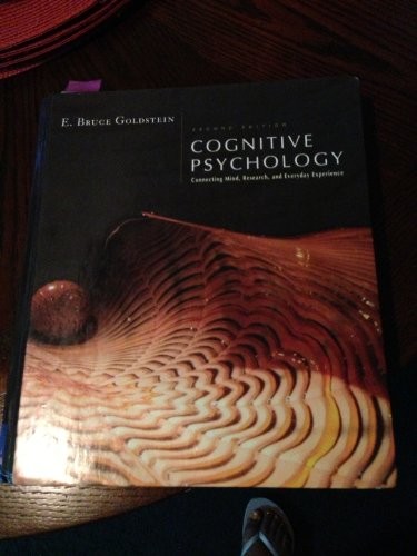 Cognitive Psychology: Connecting Mind, Researc… by Goldstein, E Bruce Hardback