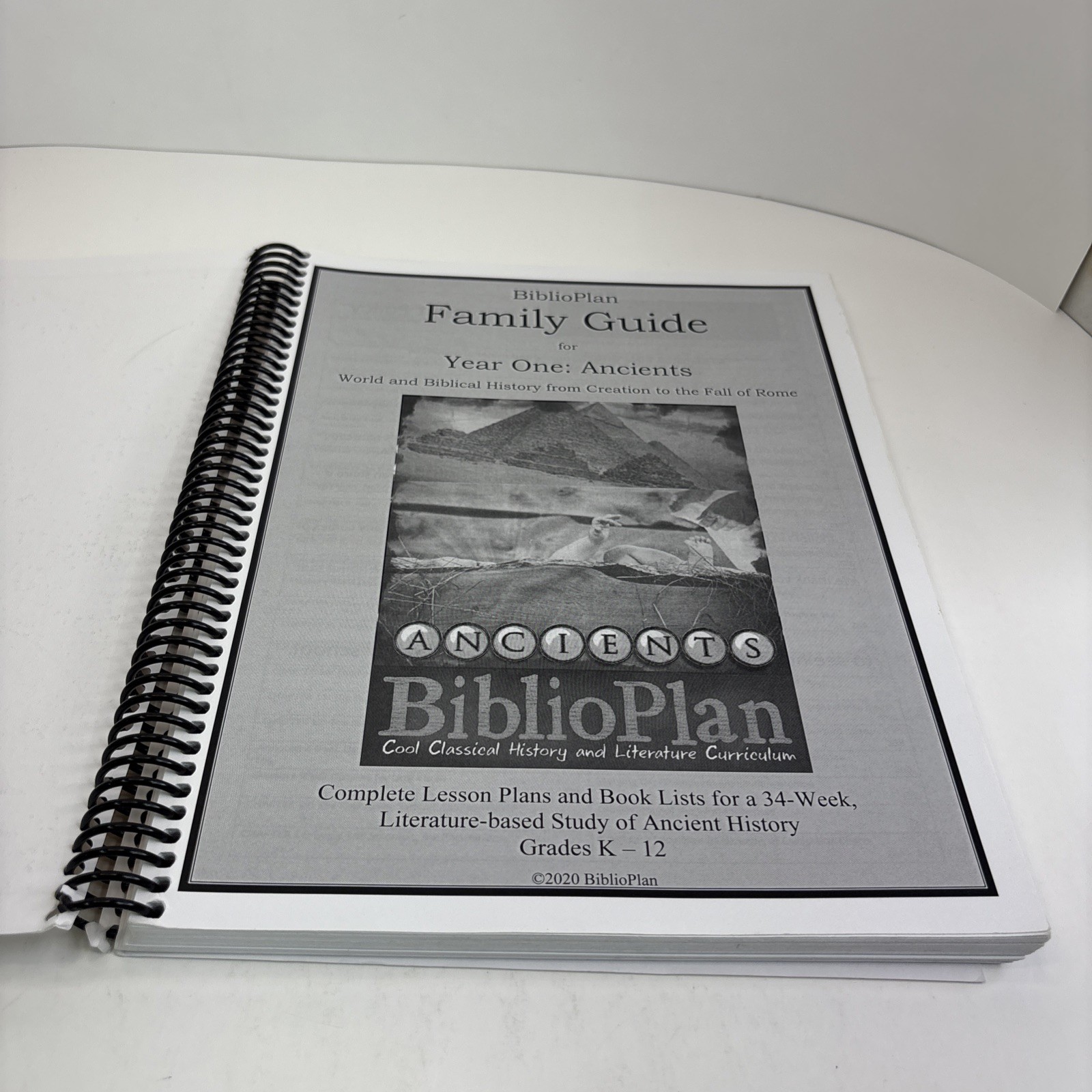 BiblioPlan Family Guide for Year One: Ancients 2021