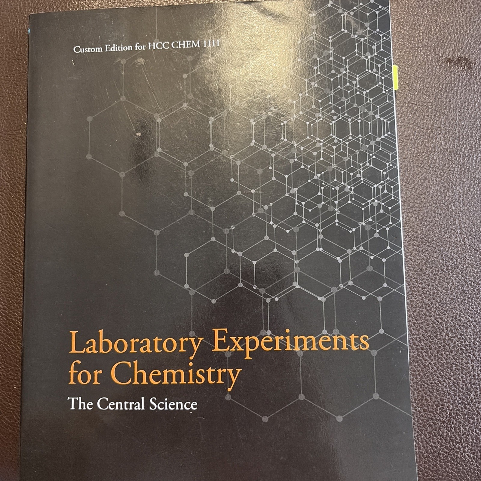 Laboratory Experiments for Chemistry: The Central Science Custom Edition