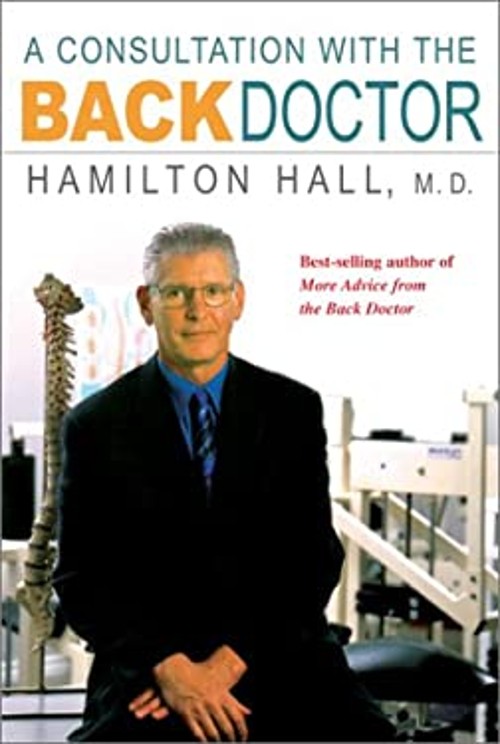 A Consultation with the Back Doctor Hardcover Hamilton Hall
