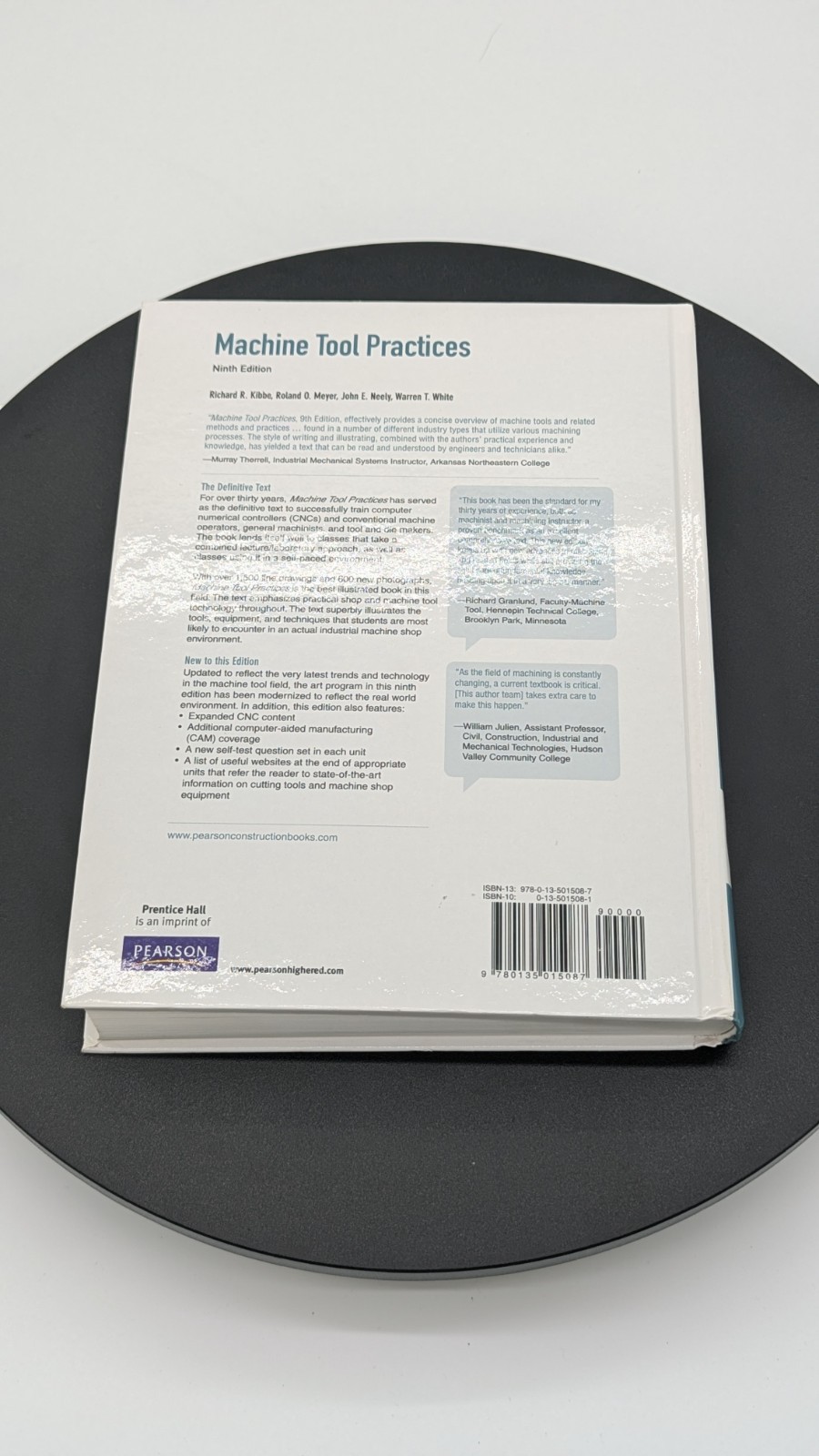 Machine Tool Practices by Richard R. Kibbe, John E. Neely, Roland O. Meyer