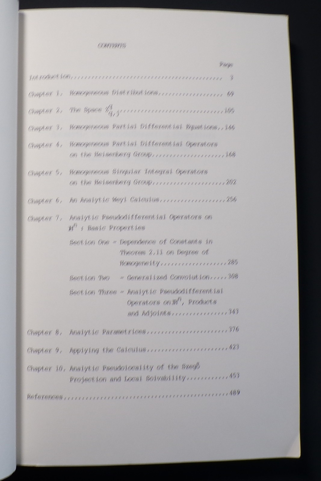 Analytic Pseudodifferential Operators for the Heisenberg Group by Geller PB