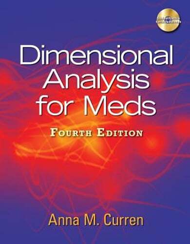 Dimensional Analysis for Meds by Anna M Curren: Used