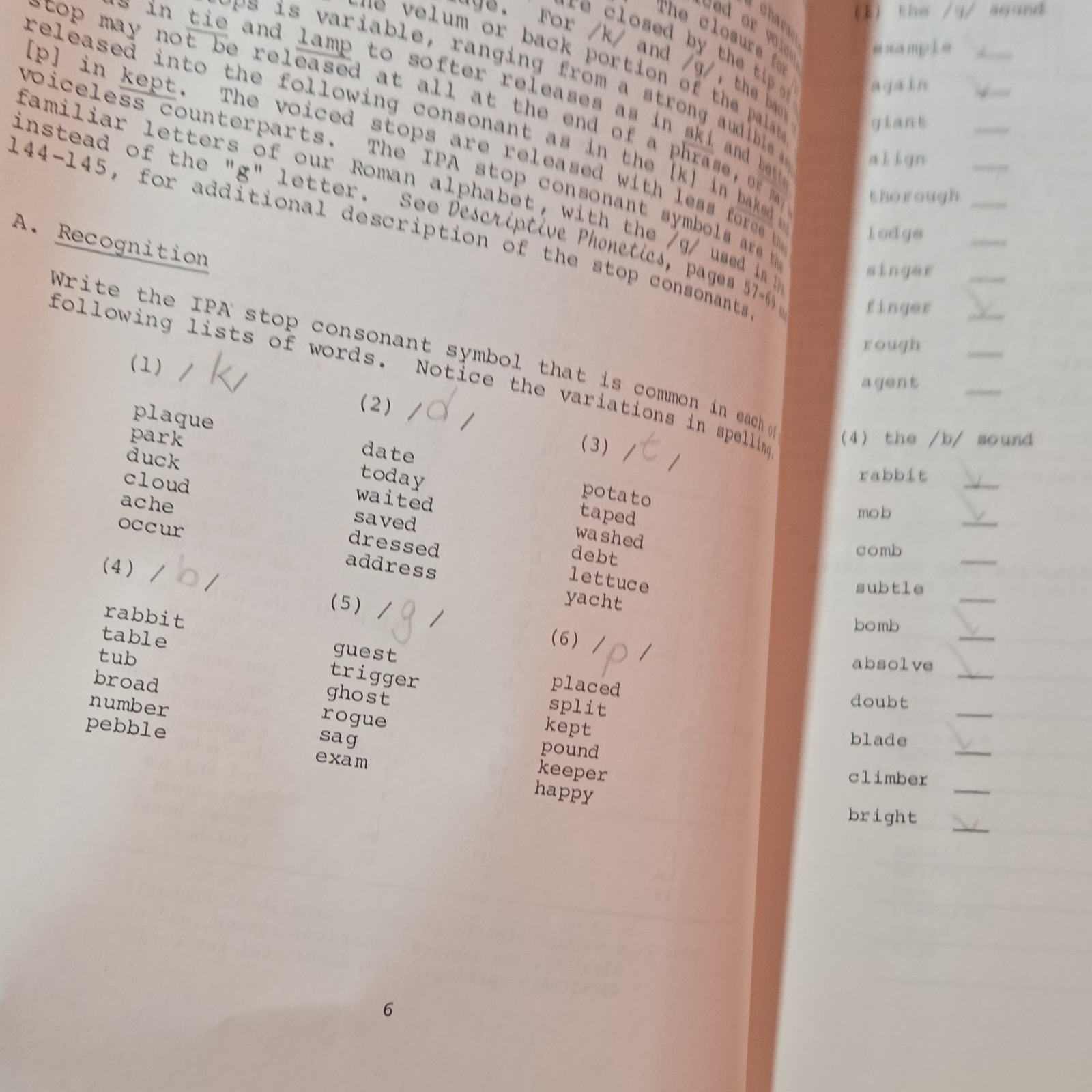 Descriptive Phonetics Transcription Workbook Calvert 2nd Ed Paperback ISBN