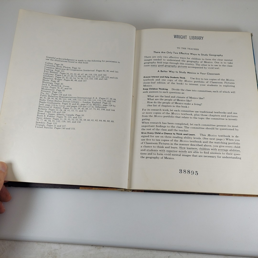 Patricia Fent Ross Mexico 1962 Illustrated HC Fideler Company Ex-Library