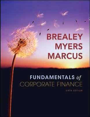 Fundamentals of Corporate Finance – Richard Brealey, 0073382302, hardcover
