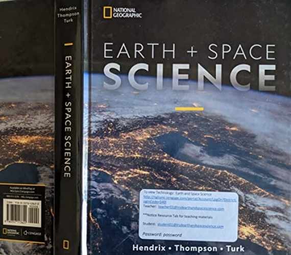 Earth and Space Science, 1st – Hardcover, by Hendrix Mark; Thompson – Very Good