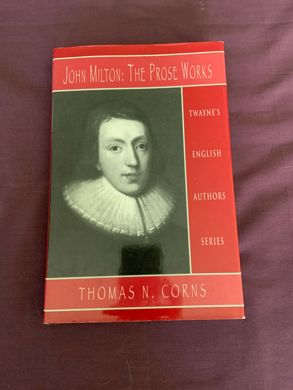 English Authors Ser.: Milton’s Prose 1998, Hardcover