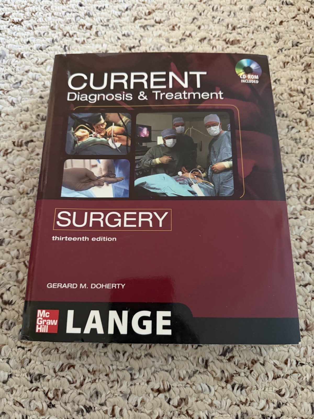 CURRENT Diagnosis and Treatment Surgery: Thirteenth Edition