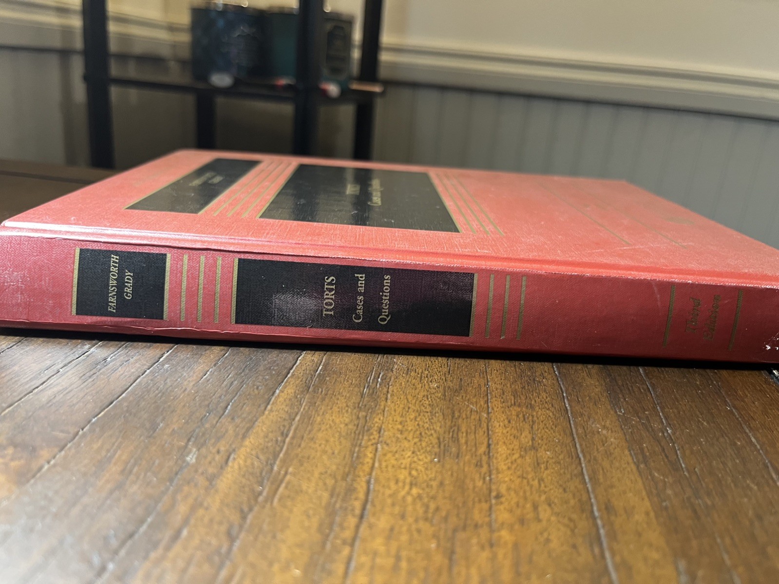 Torts: Cases and Questions 3rd Edition Farnsworth & Grady (ebook included)